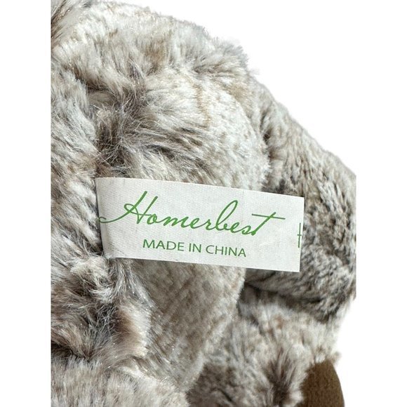 Homerbest Plush Dog Red‎ Bone "I Dig U" Stuffed Animal Brown - Picture 5 of 6